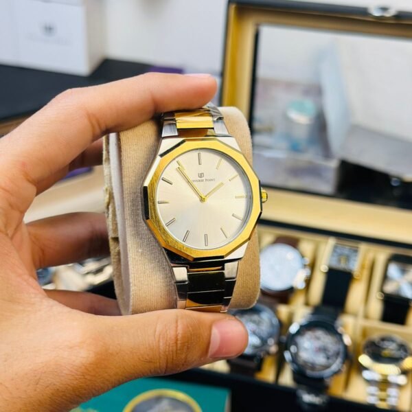 Universe Point "Royal" Octagonal Two-Tone Luxury Watch