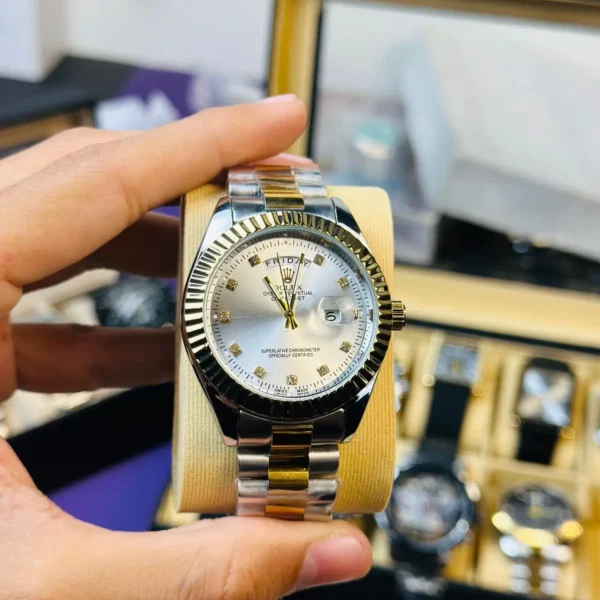 RLX Day-Date President | Two-Tone Fluted Bezel | 40mm