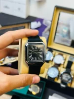 Universe Point Square Roman Edition | Minimalist Tank-Style Luxury Watch - Image 3