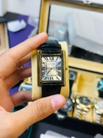 Universe Point Square Chrono | Luxury Dual-Tone Tank Watch Edition - Image 3