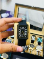 Universe Point Square Chrono | Luxury Dual-Tone Tank Watch Edition