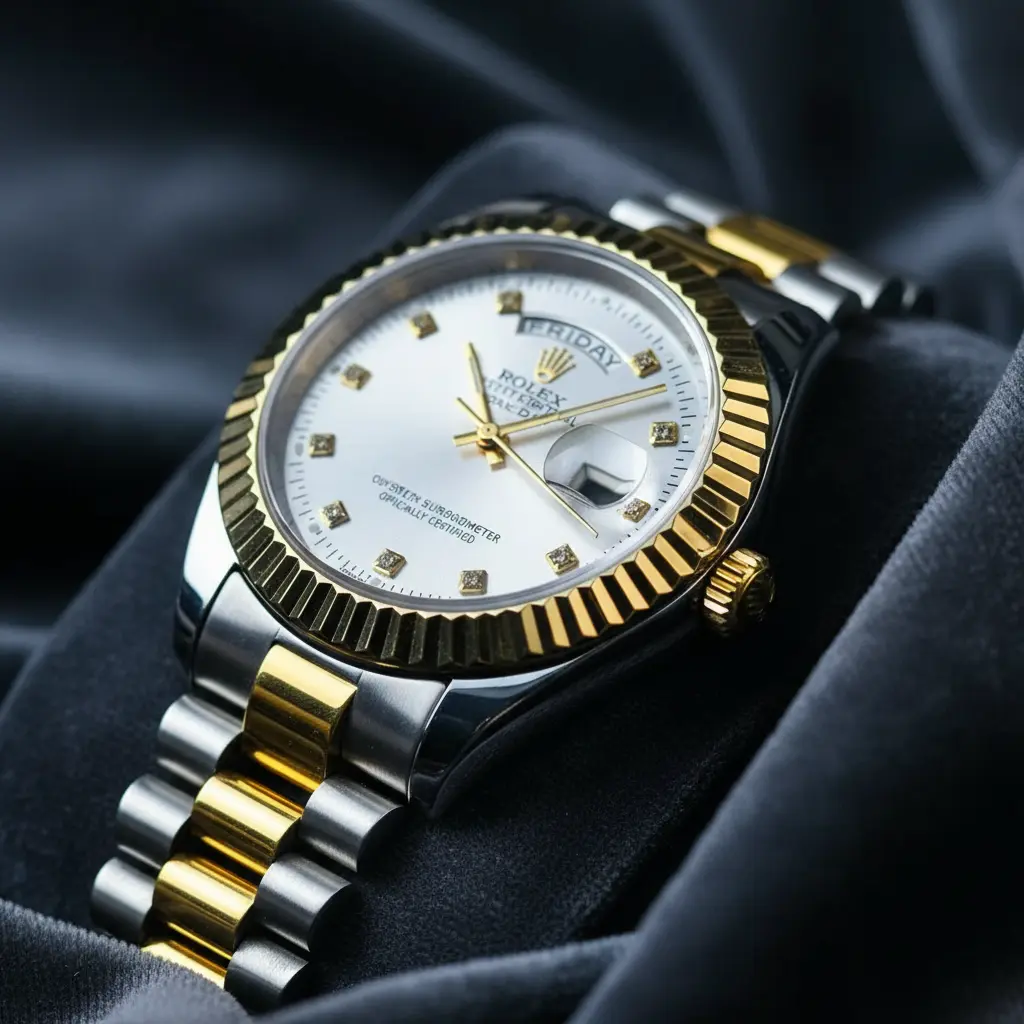 RLX Day-Date Close Up